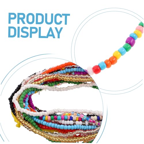 Holibanna 17-teilige Perlenarmbänder: Modische Boho-perlen-fußkettchen-armbänder Für Frauen – Handgefertigter Glasperlen-schmuck Für Füße Und Handgelenke Für Sommer, Strand Und Party von Holibanna