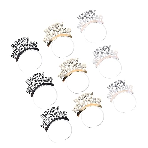 Holibanna 18 Stücke Happy New Year Kopfschmuck Brief Stil Stirnbänder Mode Haar Party Haar Zubehör für Mädchen Kinder von Holibanna