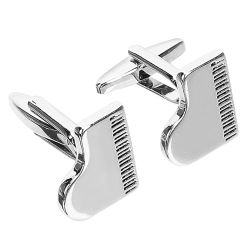 Holibanna 1Paar Piano Design Manschettenknöpfe Für Herren Cufflinks Kreative Hemdenknöpfe Für Hochzeit Business Besondere Anlässe Stilvolle Holibanna 1Paar Piano Design Manschettenknöpfe Für Herren Cufflinks Kreative Hemdenknöpfe Für Hochzeit Business Besondere Anlässe Stilvolle von Holibanna