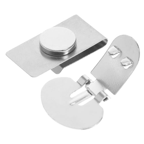 Holibanna 1Paar Unsichtbarer Krawattenclip Magnetischer Krawattenhalter für Gepflegtes Aussehen Verhindert Verrutschen Faltenbildung von Holibanna