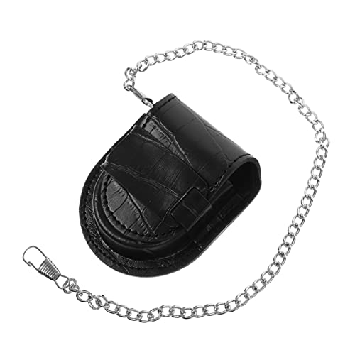 Holibanna 1Satz Retro Taschenuhr Hüfttasche PU Vintage Bauchtasche mit Kette für Herren Damen für Schule Freizeit Strapazierfähig von Holibanna