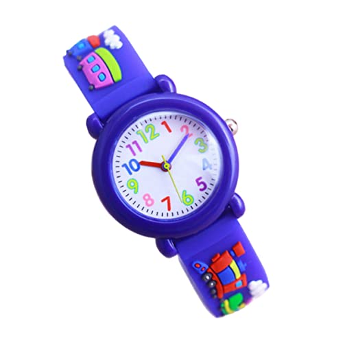 Holibanna 1stk Anschauen Armbanduhr Für Kinder Dekorative Uhr Der Karikatur Armbanduhr Für Jungen Sportuhr Für Kinder Gurt Dreidimensional Student Violett Pc (importiert) Quarzwerk von Holibanna