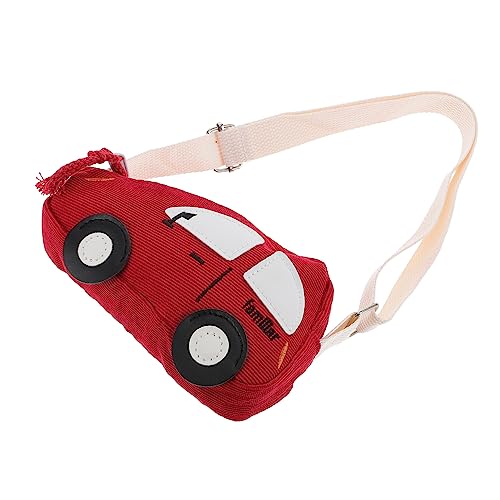 Holibanna 1Stk Auto Umhängetasche Mini-Gürteltasche für Kinder Brusttasche Kinder Geldbörse Aufbewahrungsbeutel Aufbewahrungstasche Kinder Umhängetasche kleines Mädchen Schultertaschen Wagen von Holibanna