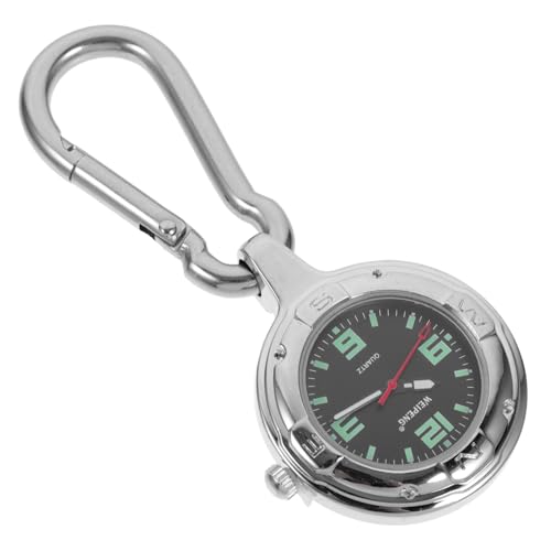 Holibanna 1Stk Bergsteigeruhr das Geschenk Reise-Hängeuhr Damenuhren Herrenuhren Geschenke Haken hängende Uhr Taschenuhr Mode Rucksack Gürteluhr Anschauen Krankenschwester Beschichtetes Glas von Holibanna