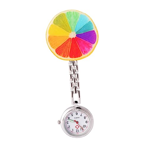 Holibanna 1Stk Bunte Pendeluhr Herrenarmbanduhren Taschenuhr mit Klammer für Ärzte Achten Sie auf Männer Herrenuhr Therapeuten Uhr Taschenuhr für Krankenschwestern Anschauen Fall Mann von Holibanna