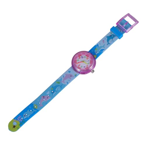 Holibanna Mädchen Cartoon Uhr Silikon Armbanduhr Quarzuhr für Kinder Lässige Uhr für Mädchen Kreatives Design von Holibanna
