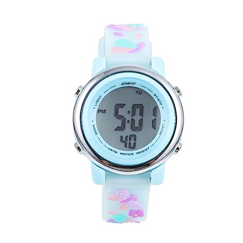 Holibanna 1Stk Kinderuhr wasserdichte LED-Uhr wasserdichte Mädchenuhr Taschenuhr für Kinder schicke Armbanduhr elektronische Uhr für schüler lässige Uhr Mode Anschauen Digitaluhr Student Abs von Holibanna