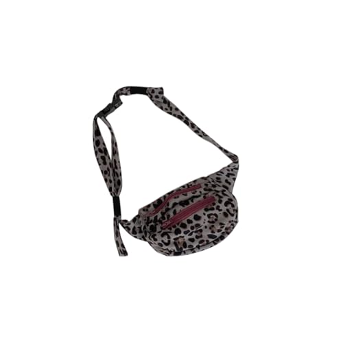 Holibanna 1Stk Leoparden-Gürteltasche Hüfttasche für unterwegs Crossbody-Handytasche Shopping-Hüfttasche Hüfttasche mit Leopardenmuster Mädchen Brusttasche Südkorea Einkaufen von Holibanna