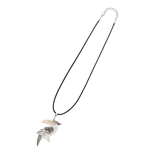 Holibanna 1Stk Papagei Anhänger Tierschmuck geschenk Vogelhalsketten für Frauen Geschenke Halskette geschenk exquisite Halskette Mädchen schmücken Schlüsselbeinkette Fräulein von Holibanna