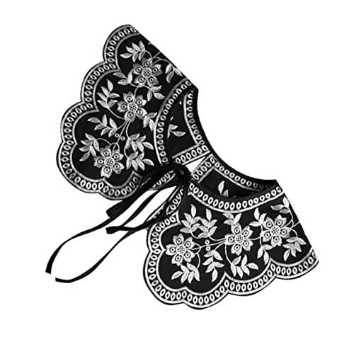 Holibanna Stickkragen Falscher Kragen Damen Atmungsaktiv Mit Zartem Griff Dekoration Für Hemden Blusen Pullover Holibanna Stickkragen Falscher Kragen Damen Atmungsaktiv Mit Zartem Griff Dekoration Für Hemden Blusen Pullover von Holibanna