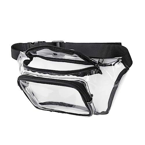 Holibanna 1Stk transparente Bauchtasche klare Geldbörse Hand- freies Brieftasche Handy gürteltaschen Handy gurteltaschen transparente Hüfttasche wasserdichte Hüfttasche Reiten von Holibanna