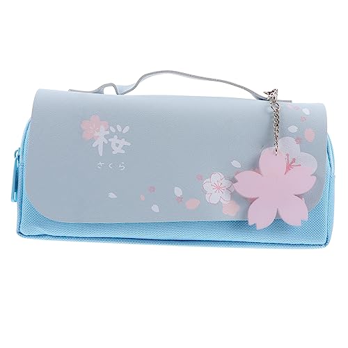 Holibanna Stifttasche Mit Reißverschlussdesign Großem Fassungsvermögen Für Lineale Karten Klebeband Praktisch Und Tragbar Für Studenten Als Schreibwarenmäppchen von Holibanna