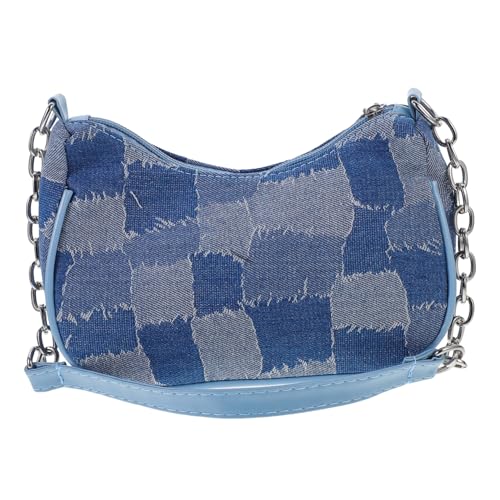 Holibanna 1Stück Damen Umhängetasche im Schachbrettmuster Handtasche für Alltag und Ausgehen mit Robustem und Bequemem Material für Schlüssel Geldbörse von Holibanna