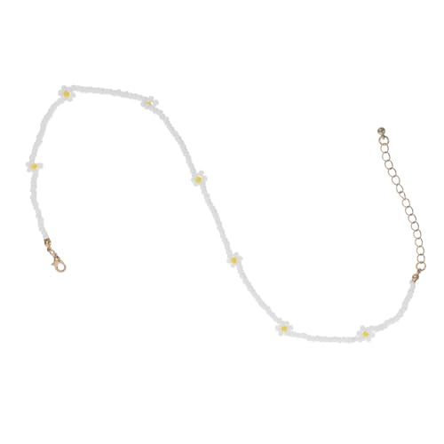 Holibanna Perlenkette Für Frauen Boho Halskette Mit Bunten Perlen Kreatives Gewebtes Design Leicht Zu Tragen Und Abzunehmen Für Verschiedene Anlässe Als Geschenk von Holibanna