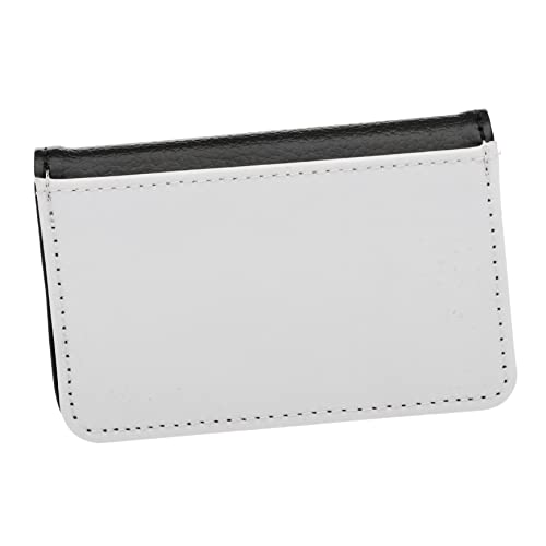 Holibanna 1stück Praktischer Pu-Leder Visitenkartenhalter Mit Schutzcover Für Id-Karten Und Buskarten Für Büro Schule Und Reisen Magnetischer Verschluss Für Profis Und Studenten von Holibanna