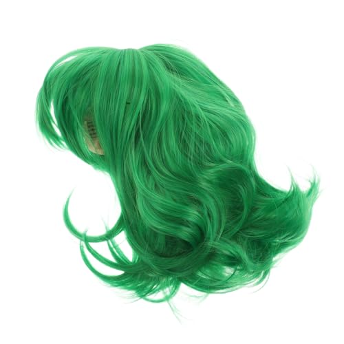 Holibanna 1satz Charming Short Bob Wig Mit Buntem Schal Für Lustige Cosplay Perücke Verkleidung Für Partys Und Anlässe Detailverliebt Und Vielseitig Einsetzbar von Holibanna
