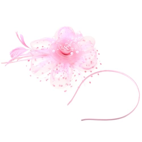 Holibanna 1satz Fascinator Hüte Mit Netzschleier Für Frauen Für Hochzeiten Teepartys Und Cocktail-events Elegante Haaraccessoires Für Stilbewusste Damen von Holibanna