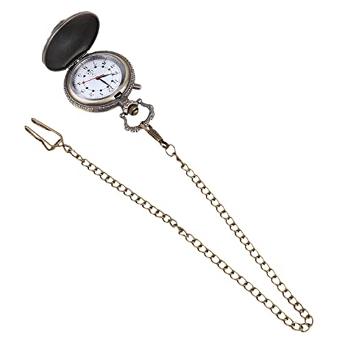 Holibanna 1stk J-Halskette Für Damen Lokomotive Taschenuhr Geschenk Für Frauen Taschenuhr Vintage Taschenuhr Mit Kette Antikes Dekor Rad Altmodisch Schwesterntisch Herren von Holibanna