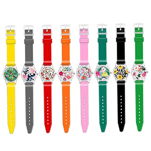 Holibanna 1 Stück Kinder-modeuhr Kreative Armbanduhr Mit Japanischem Uhrwerk Mädchenuhr Kunststoff-Armbanduhr Langlebige Kinderuhr von Holibanna