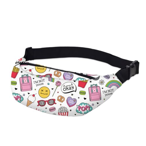 Holibanna 1Stk gürteltasche laufende Hüfttasche Inhaber von Übungsgeld Fitness-Hüftgurt sportliche Hüfttasche Kinder Bauchtasche Brusttaschen Karikatur Lipgloss Kleinkind von Holibanna