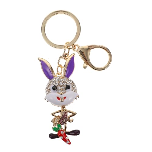 Holibanna 1stück Kreativer Schlüsselanhänger Im Hasen-Design Einzigartiger Aus Hochwertigem Für Ostern Stilvolles Accessoire Für Taschen Und Rucksäcke von Holibanna