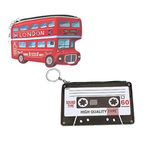 Holibanna Cartoon-Geldbörse 1Stk schlüsseltasche Geldbörse Mini Schlüsselbox rot Schlüsseltaschen von Holibanna