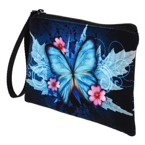 Holibanna 1stück Modischer Schmetterling-münzbeutel Stilvolle Handtasche Für Kleingeld Für Schule Shopping Reisen Kompakt Und Leicht Perfektes Für Freunde Und Familie von Holibanna