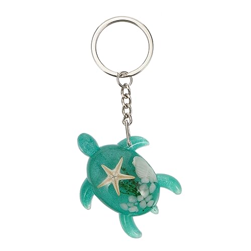 Holibanna Schlüsselanhänger in Schildkrötenform Entzückender Anhänger Aus Harz Schöner Taschenanhänger Multifunktionaler Schlüssel Kette von Holibanna