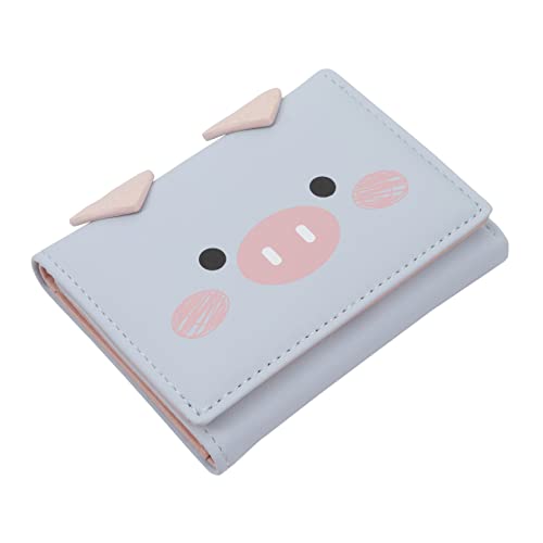 Holibanna 1stück Cartoon Pu Pig Karten Organizer Niedliche Damen Geldbörse Mit Vielen Fächern Für Karten Und Münzen Für Alltag von Holibanna