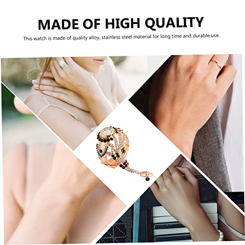 Holibanna Quarzuhr Für Damen Mädchen Schicke Uhr Mit Kratzfestem Großem Ziffernblatt Und Handgefertigtem Design Als Für Geburtstag Oder Weihnachten von Holibanna