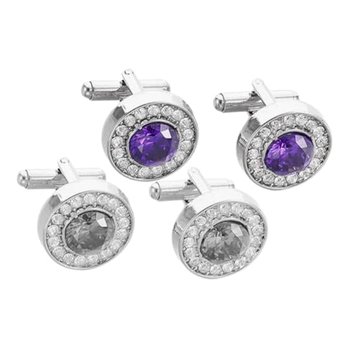 Holibanna 2 Paare modische Manschettenknöpfe männer schmuck Zubehör Blau Smokingstollen Hochzeit Knopf Männer Manschettenknöpfe aus Metall Anzugknöpfe Herrenmanschettenknöpfe Legierung Holibanna 2 Paare modische Manschettenknöpfe männer schmuck Zubehör Blau Smokingstollen Hochzeit Knopf Männer Manschettenknöpfe aus Metall Anzugknöpfe Herrenmanschettenknöpfe Legierung von Holibanna