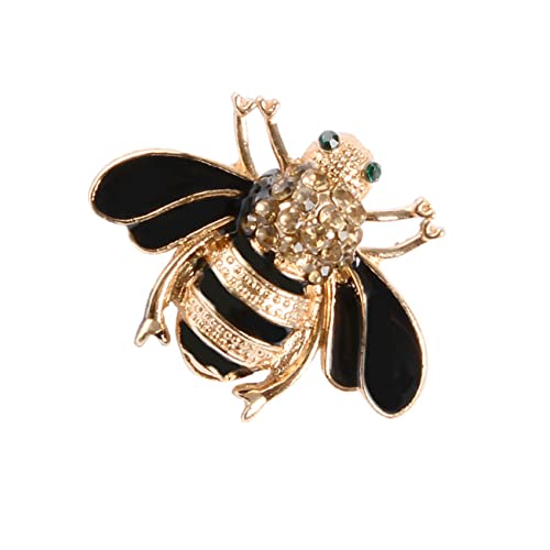 Holibanna 2 STÜCK Kreative Bienenbrosche Kleine Strickjacken Broschen Stabile Anstecknadel Süße Insekten Dekoration für Damen Vielseitiger Schmuck für Pullover und Zufällige Zufällige Farbe von Holibanna