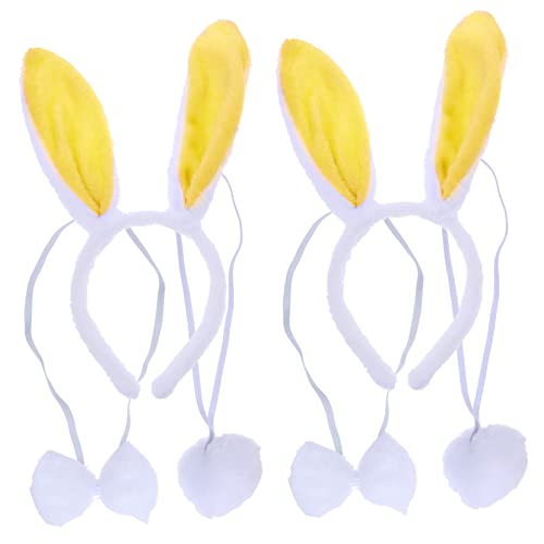 Holibanna Modischer 2er-set Ohr-kopfschmuck mit Fliege und Tier-cosplay- für Erwachsene und Kinderpartys von Holibanna