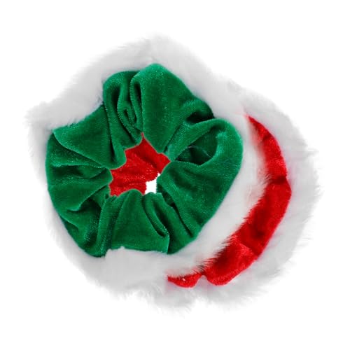Holibanna 2stücke Weihnachts Haargummis Aus Weichem Samt Mit Elastischen Bändern Festliche Haaraccessoires Für Mädchen Und Frauen Für Partys Und Besondere Anlässe von Holibanna