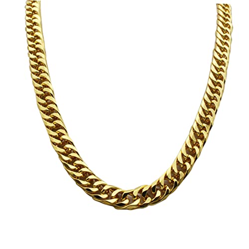 Holibanna 2 Stück Exaggerated Gold Neck Chains für Herren Hip Hop Schmuck für Partys und Veranstaltungen Funkelnde Schmuckstücke für Modebewusste Holibanna 2 Stück Exaggerated Gold Neck Chains für Herren Hip Hop Schmuck für Partys und Veranstaltungen Funkelnde Schmuckstücke für Modebewusste von Holibanna