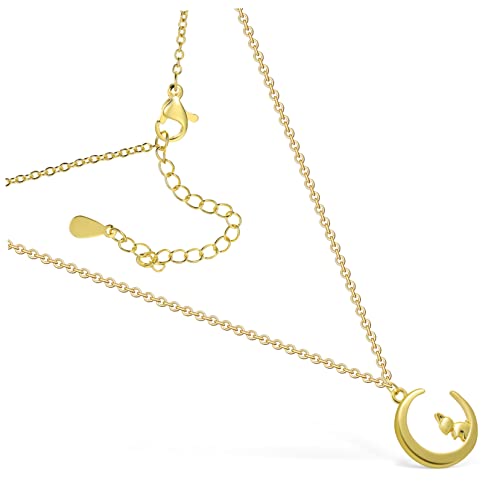 Holibanna 2stücke Halsketten Mit Mond Und Kaninchen Anhänger Für Frauen Und Teenager Zarte Modeschmuck Für Freundschaft Und Besondere Anlässe Holibanna 2stücke Halsketten Mit Mond Und Kaninchen Anhänger Für Frauen Und Teenager Zarte Modeschmuck Für Freundschaft Und Besondere Anlässe von Holibanna