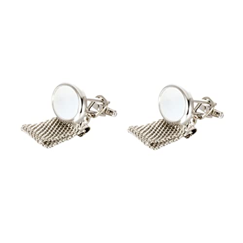 Holibanna 2stücke Kettenstil Manschettenknöpfe Für Männer Elegante Cufflinks Zur Dekoration Von Hemden Für Hochzeiten Business-meetings Und Besondere Anlässe Holibanna 2stücke Kettenstil Manschettenknöpfe Für Männer Elegante Cufflinks Zur Dekoration Von Hemden Für Hochzeiten Business-meetings Und Besondere Anlässe von Holibanna