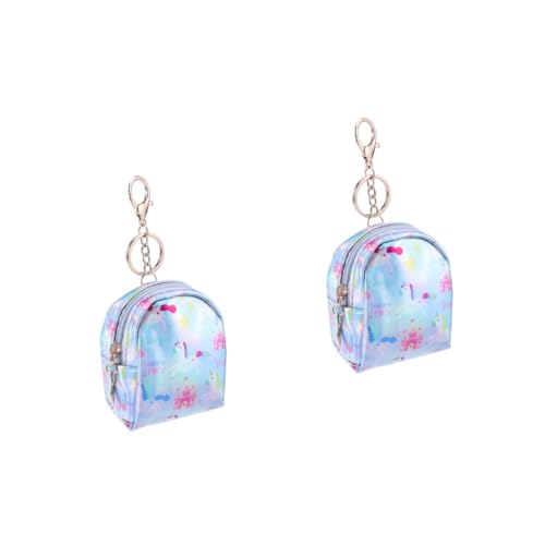 Holibanna 2St Makeup Tasche Kosmetiktasche schminktäschchen Mini-Portemonnaie schminktasche Mini Portemonnaie miniwallet Vanity Bag kosmetikbeutel Einhorn Geldbörse Damen Geldbörse Fräulein von Holibanna