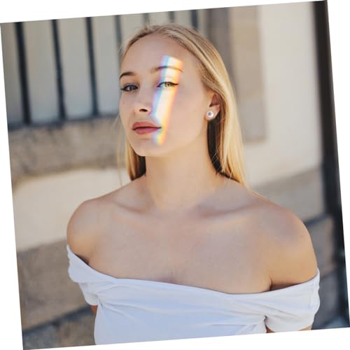 Holibanna 2 Stück Silikon Ear Expanders Weiß Leuchtend Flesh Tunnel Ohr Dehnstäbe Flexible Ohr Schmuck Hautfreundlich für Damen und Herren von Holibanna