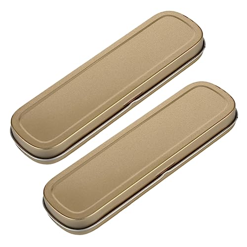 Holibanna 2 Stück Teiliges Federmäppchen Robustem Blech mit Schwammfüllung Stoßfestes Stifteetui für Schüler Langlebige Bleistiftbox zur Sicheren Aufbewahrung von Schreibwaren von Holibanna