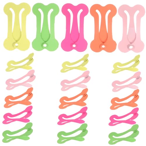 Holibanna 20 Stk Tierhaarzubehör kinder haarschmuck Haar-Seitenband-Clips Mini-Haarspange von Holibanna