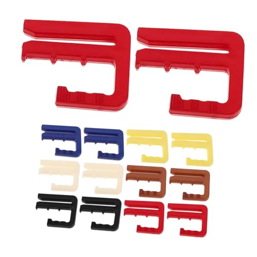 Holibanna 24 Teilige Anpassungsschnallen Für Röcke Und Hosen Aus Jeanskleidern Und Elastischen Hosen – Größenversteller Für Die Taille Von Männern Clips Knöpfe Nähfreie Hosenbundhosen von Holibanna