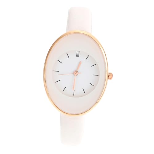 Holibanna 2St Quarzuhr für Damen Taschenuhr für Damen Digitale Armbanduhr Mädchenuhr Uhr Digitaluhr Freizeituhr dekorative Uhr einfach Quarzuhren Anschauen Fräulein schmücken Weiß von Holibanna