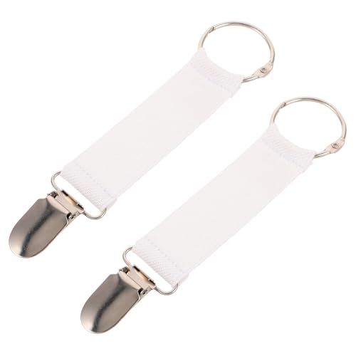 Holibanna 2stücke Multifunktionale Hut Und Handschuhclips Für Reisen Verstellbare Elastische Clips Zur Sicherung Von Hüten Und Handschuhen Für Outdoor-aktivitäten Und Unterwegs von Holibanna