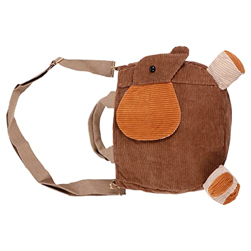 Holibanna 2St Umhängetasche Kinder geldbörsen Trendige Geldbörse Handy geldbörse Handy-Geldbörse Handtaschen Schultertasche Mädchentasche Kinder-Einkaufstasche Mode Rucksack Eltern-Kind Cord von Holibanna