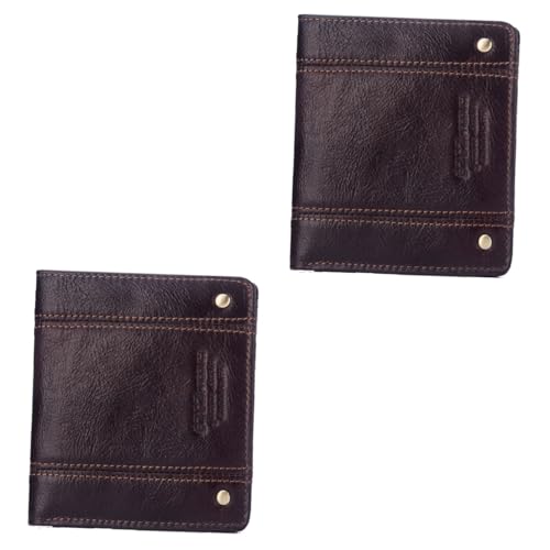 Holibanna 2St kreditkartenhalter Credit Card Holder Männer Lange Handtasche Herren Geldbörse von Holibanna