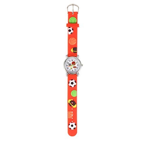 Holibanna 2st 3D-kinderuhr Uhr Aus Edelstahl Digitale Uhren Mechanische Armbanduhr Jungen Mädchen Kleines Kind Kinderuhr Junge Mädchen Kleinkind Rot Armbandmaterial: Kunststoff Karikatur von Holibanna