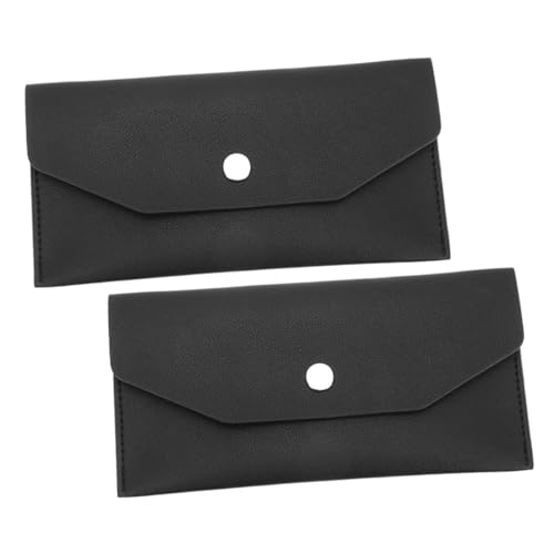 Holibanna 2stücke Damen Pu Clutch Geldbörse Teiliges Lange Brieftasche Mit Fächern Design Für Und Alltag Sicheres Aufbewahren Von Bargeld Und Dokumenten von Holibanna