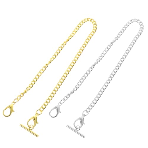 Holibanna 2stücke Uhrenkette Für Taschenuhr Metall Taschenuhrkette Mit Clip Taschen Uhr Kette Retro Stil Dekorative Geldbörsen Kette Praktische Hosen Für Männer Holibanna 2stücke Uhrenkette Für Taschenuhr Metall Taschenuhrkette Mit Clip Taschen Uhr Kette Retro Stil Dekorative Geldbörsen Kette Praktische Hosen Für Männer von Holibanna