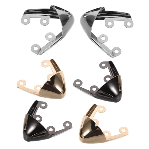 Holibanna 3 Paare Metall High Heel Schuhspitzenschutz Antirutsch Schuhschutz Damen Zehenschutz Schutzkappen für High Heels Party Hochzeit Schuhe Zubehör von Holibanna